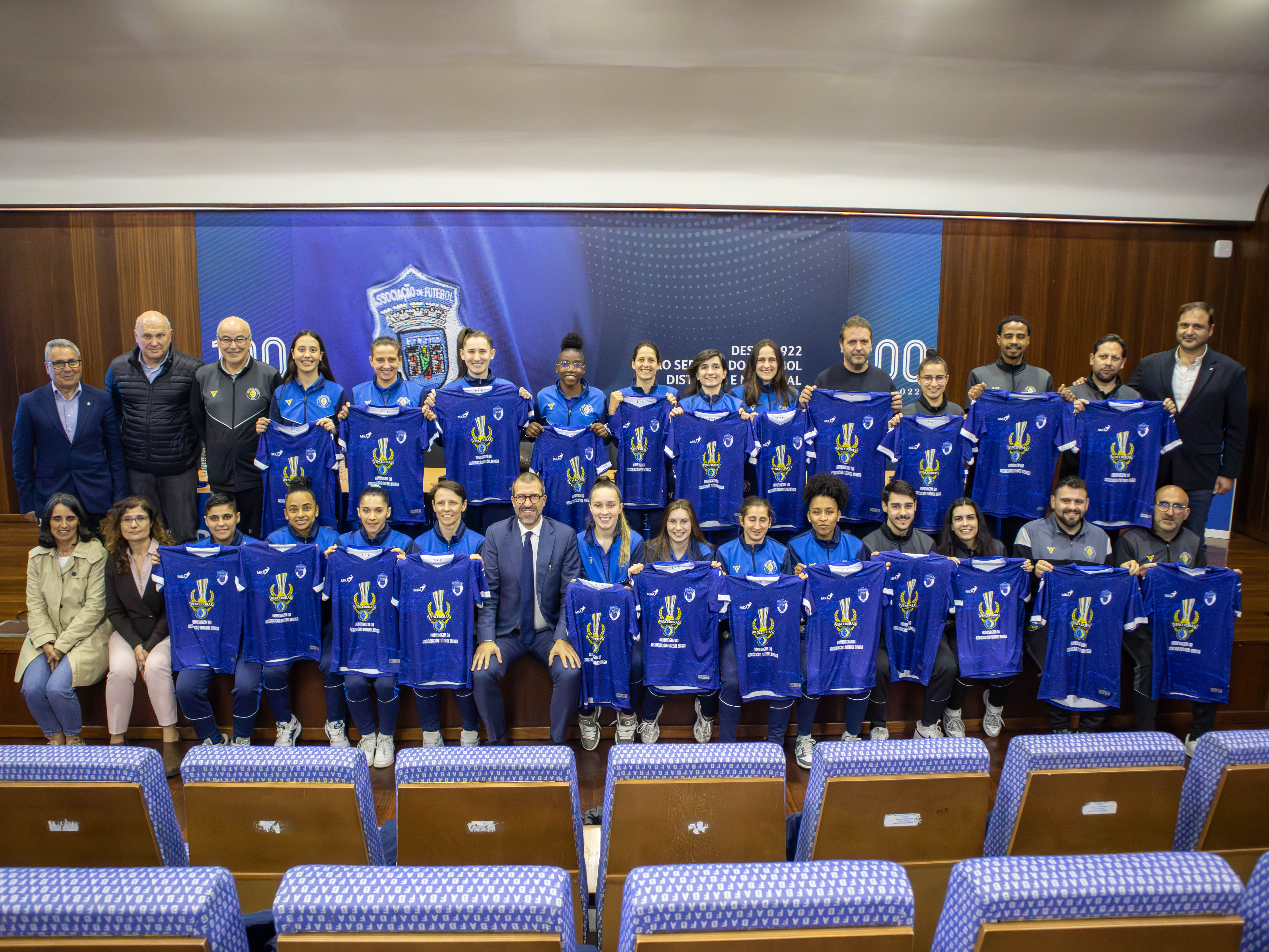 AF Braga homenageou atletas campeãs do GCR Nun’Álvares